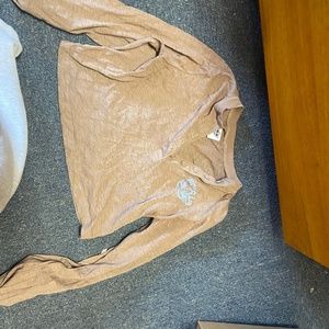 Boys lie That's Why Crop Henley Tee